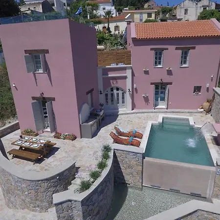 Listen To Nature In A Renovated Traditional Hilltop Liodosifis With Heated Pool Villa Paidhokhorion